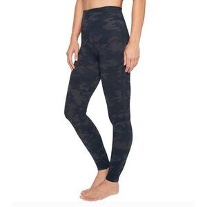 Assets by SPANX Gray/Black Camo High Rise Seamless Leggings Size M